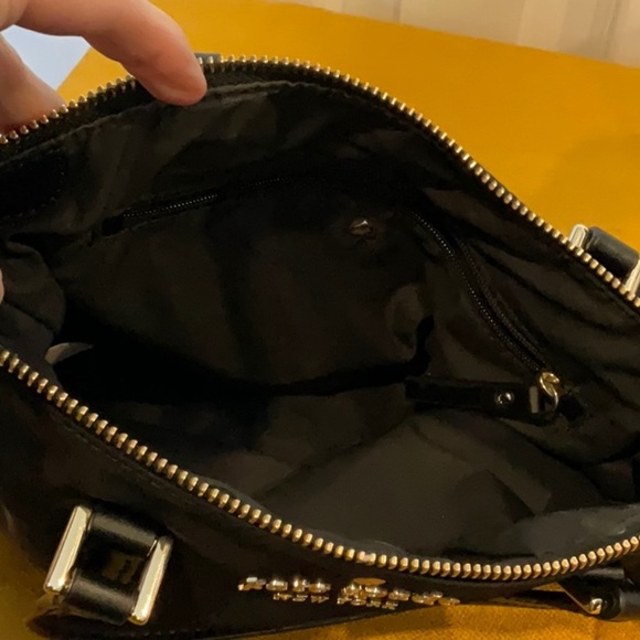 Kate Spade Watson Lane Lucie Crossbody handbag Black Purse Bag Logo - Like New - Picture 7 of 14